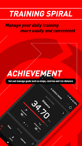 G-SHOCK MOVE ekran görüntüsü