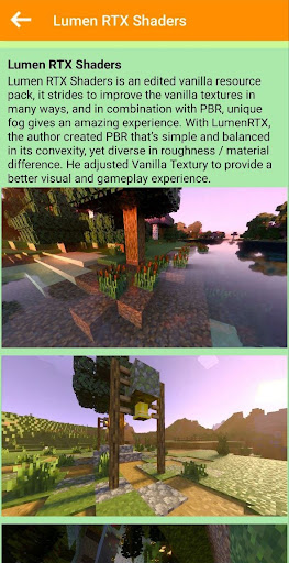 Fantastic Shaders Mod for MCPE ekran görüntüsü