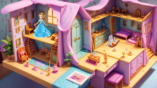 Doll House Design: Girls Games ekran görüntüsü