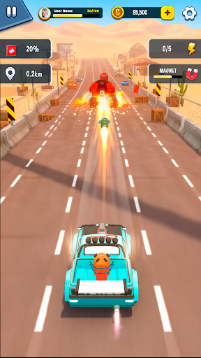 Mini Car Endless Racing Game ekran görüntüsü