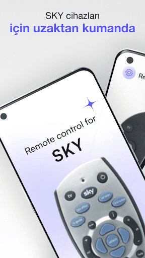Sky, SkyQ, Sky+ HD kumandası ekran görüntüsü