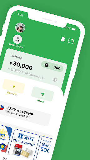 Smiles Mobile Remittance ekran görüntüsü