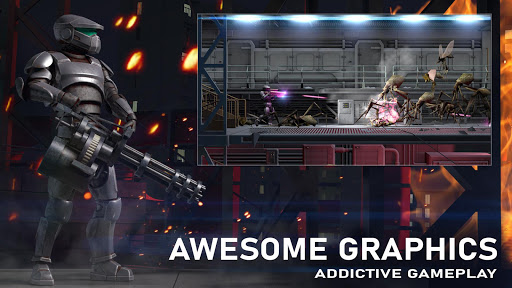 Metal Ranger. 2D Shooter ekran görüntüsü