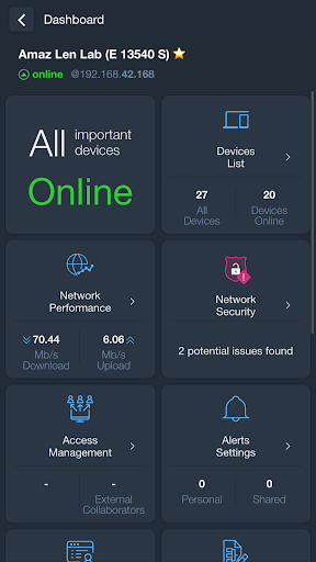 Domotz Pro: Network Monitoring ekran görüntüsü
