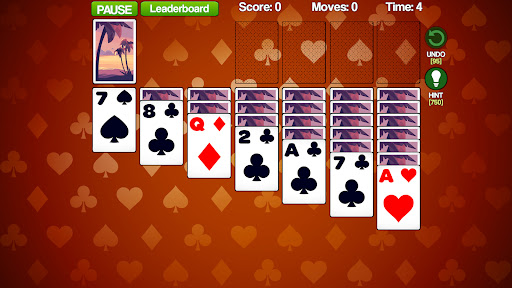 Solitaire Classic Klondike'ı ekran görüntüsü