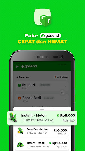 Gojek - Transportasi & Makanan ekran görüntüsü