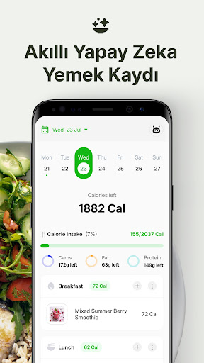 Caloric AI: Kalori Takipçisi ekran görüntüsü