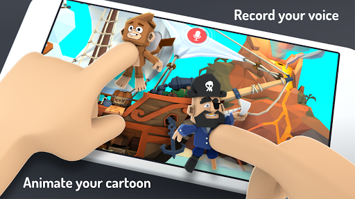 Toontastic 3D ekran görüntüsü