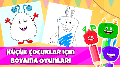 Çocuklar için Bebek Oyunları ekran görüntüsü