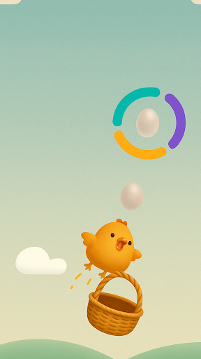 Chicken vs Egg Color Hop Loop ekran görüntüsü