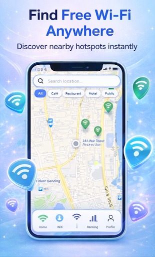 Wifi Location Map ekran görüntüsü