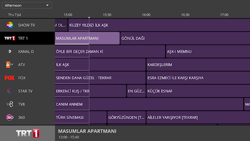 AirTV Canlı TV Kanalları ekran görüntüsü