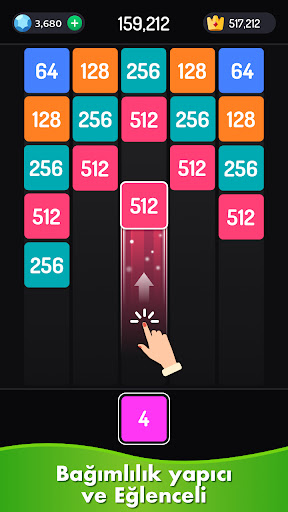 2048 Sayı Birleştirme Oyunu ekran görüntüsü