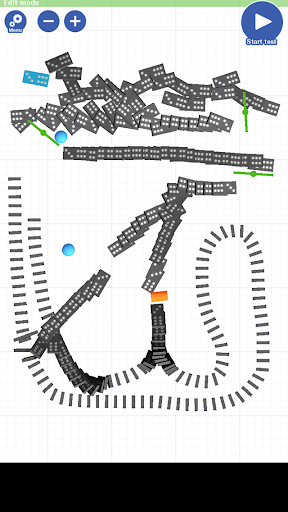 Easy Toppling Dominoes ekran görüntüsü