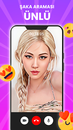 Prank Call - Idol Video Call ekran görüntüsü