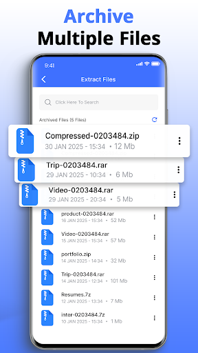 Zip Extractor - Rar Extractor ekran görüntüsü