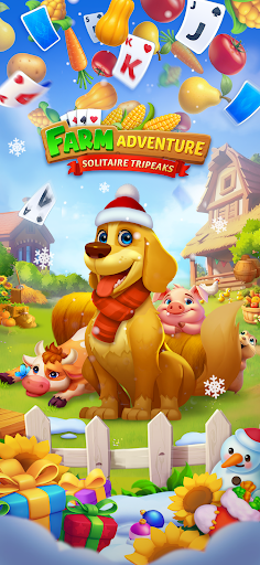 Solitaire Farm Adventure ekran görüntüsü