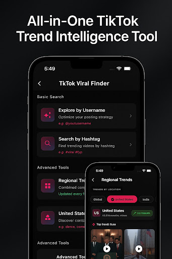 TrendSense:Viral Trends Finder ekran görüntüsü