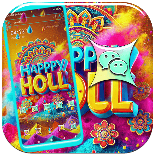 Happy Holi Theme