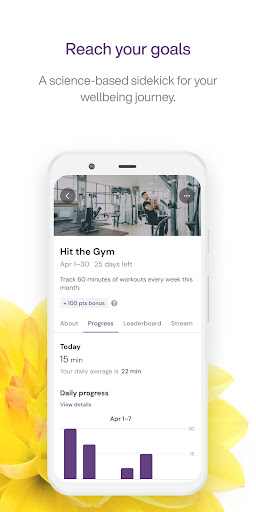 TELUS Health Wellbeing ekran görüntüsü