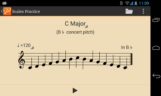 Scales Practice Pro ekran görüntüsü