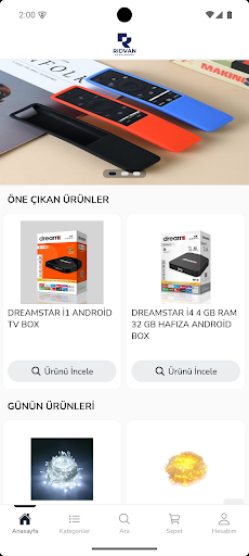Rıdvan Elektronik ekran görüntüsü