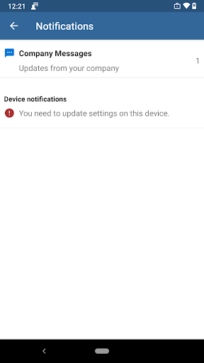 Intune Şirket Portalı ekran görüntüsü
