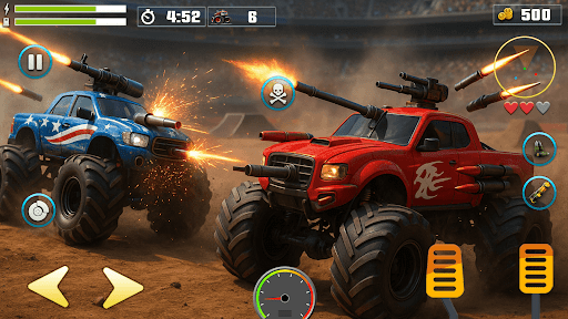 Monster Truck: Battle Game ekran görüntüsü