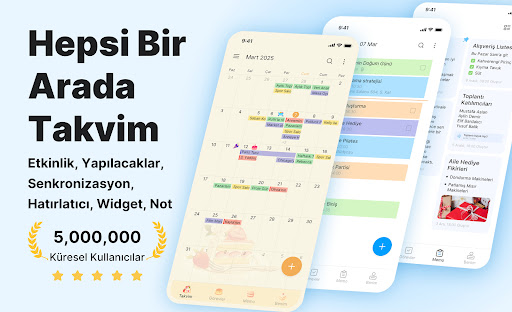 Takvim Planlayıcı - Ajanda app ekran görüntüsü