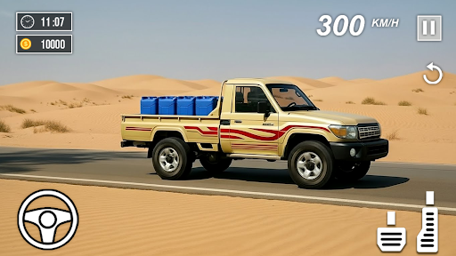 Land Cruiser Jeep 4x4 Oyunu 3D ekran görüntüsü