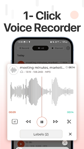 Voice Recorder - XVoice ekran görüntüsü