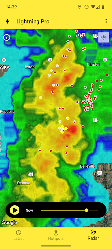 My Lightning Tracker Pro ekran görüntüsü