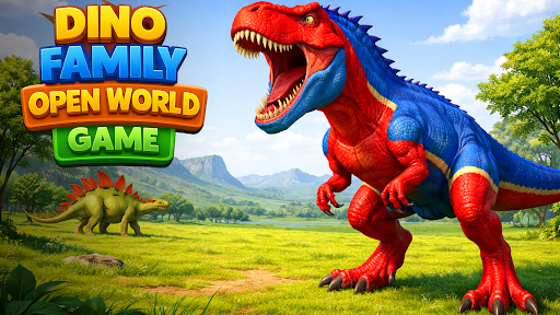 Dino Family Open World Game ekran görüntüsü