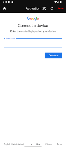 yt.be/activate ekran görüntüsü