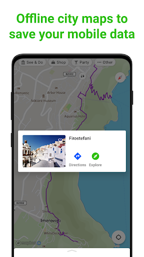 Santorini SmartGuide ekran görüntüsü