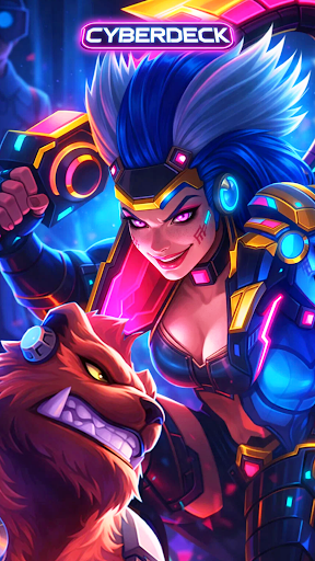 Cyberdeck: RPG Card Battle ekran görüntüsü