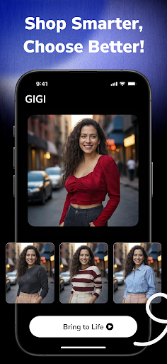 AI Virtual Try On - GIGI ekran görüntüsü