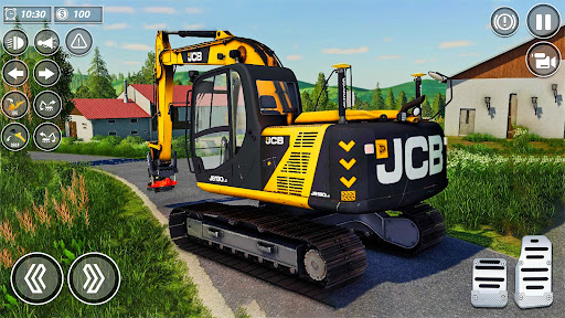 JCB Game: Snow Construction 3D ekran görüntüsü
