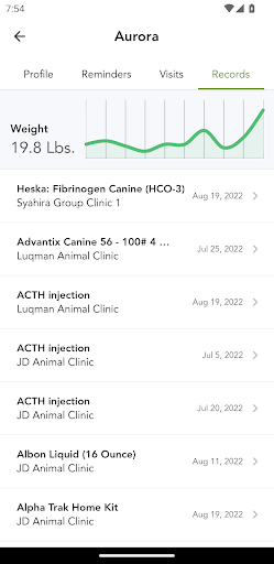 PetCare by DaySmart Vet ekran görüntüsü