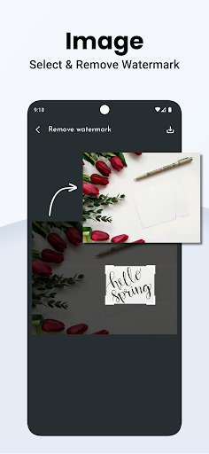Remove watermark: Image, Video ekran görüntüsü