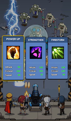 Zombie War Idle Defense Game ekran görüntüsü