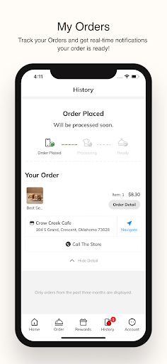 Crow Creek Cafe ekran görüntüsü