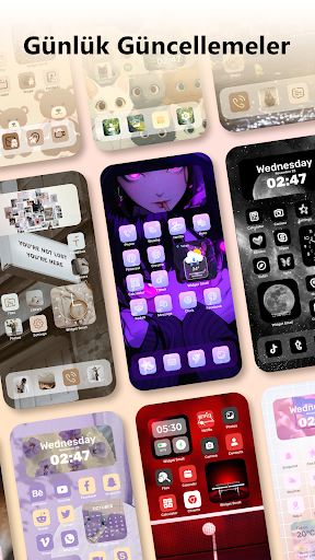 Themes: Simgeleri, Widgets ekran görüntüsü