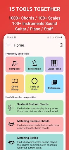 Music Theory Companion ekran görüntüsü
