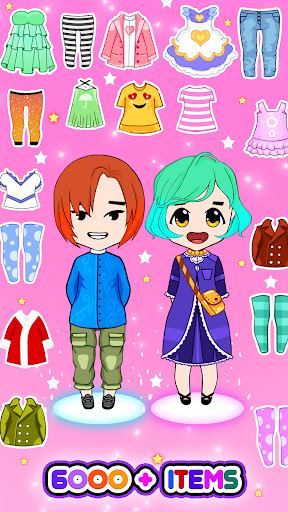Paper Doll Dress Up Games ekran görüntüsü