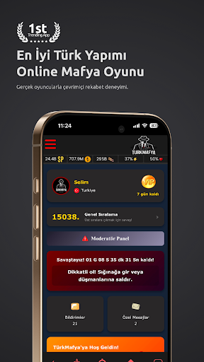 TürkMafya - Mobil Mafya Oyunu ekran görüntüsü