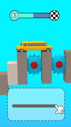 Car Climber: Draw Bridge 3D ekran görüntüsü