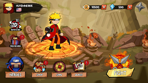Stick Ninja Fight ekran görüntüsü