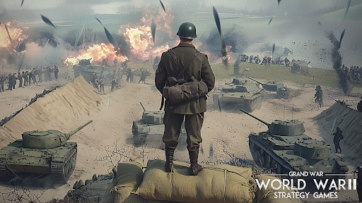 Grand War: WW2 Strategy Games ekran görüntüsü