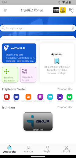 Engelsiz Konya ekran görüntüsü